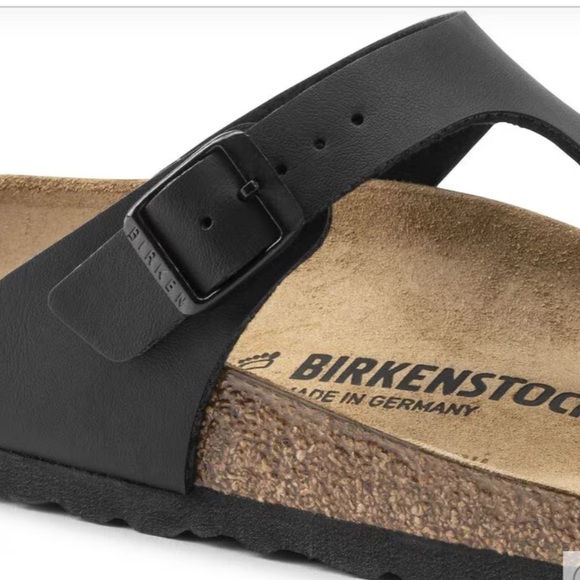 Birkenstock Gizeh Black Sandals, women’s Size 7-7.5, 38 - Picture 6 of 11